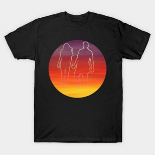 Sunset Anniversary Gift T-Shirt